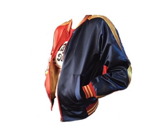 HARLEY QUINN JACKET Suicide Squad Costume Free Shipping