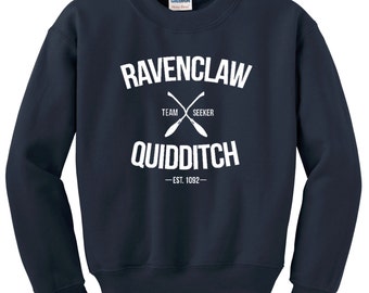 Ravenclaw Quidditch Navy Adult Unisex Sweatshirt