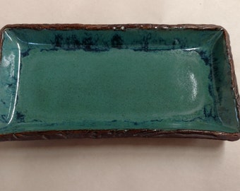 Custom handmade ceramic butter dish, Pottery butter dish, Small serving plate,Jewelry dish,Olive dish, Cooks gift