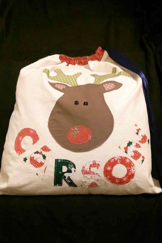 personalised santa sack large santa sack christmas stocking personalised santa sack large santa sack christmas stocking