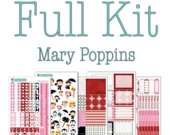 Mary Poppins Collection - Disney Planner Stickers