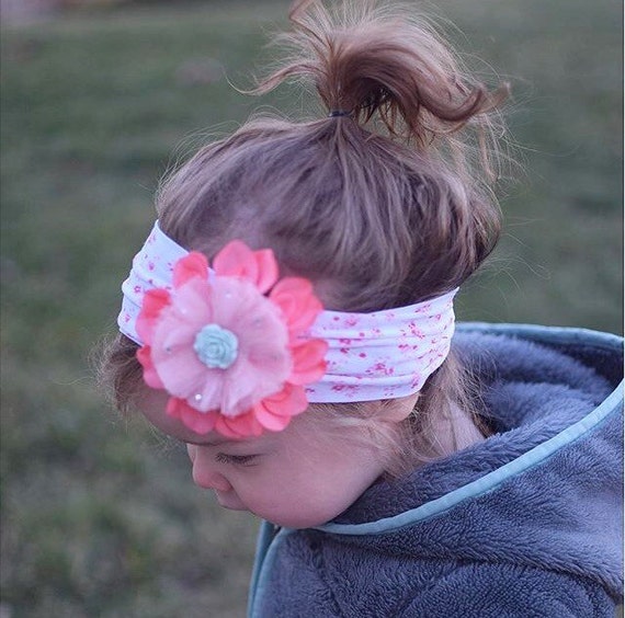 Baby headwrap little girl headband toddler hair by WhimsyWhiskey