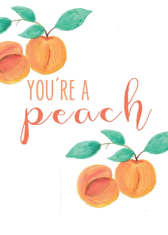 You're a Peach