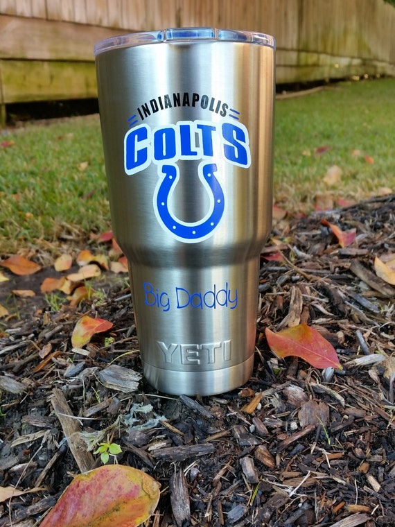 Items similar to Personalized Tumblers 30 oz,Colts Yeti, Ohio State
