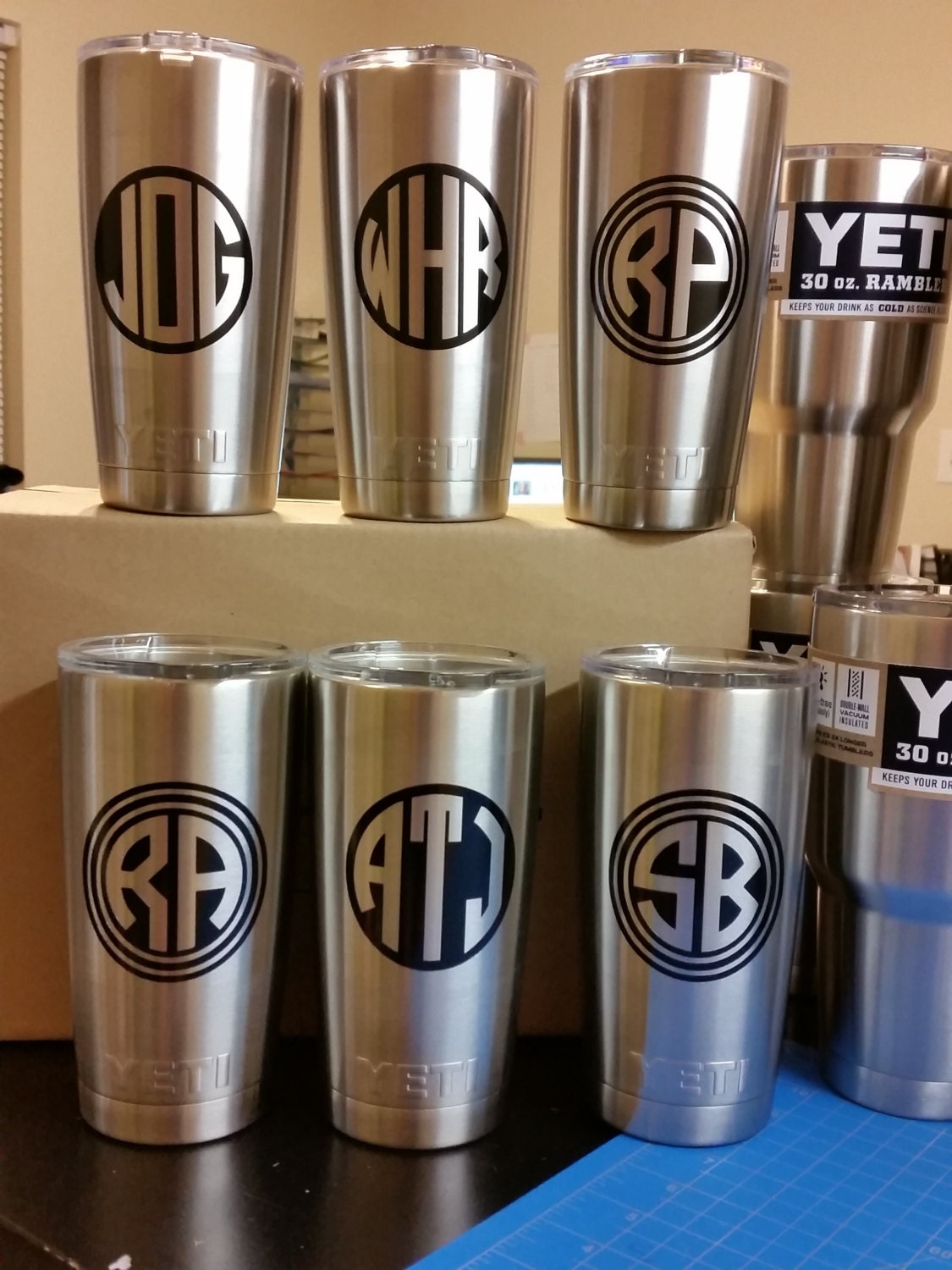 Yeti Rambler 20 oz Personalized Yeti Tumbler Dad by