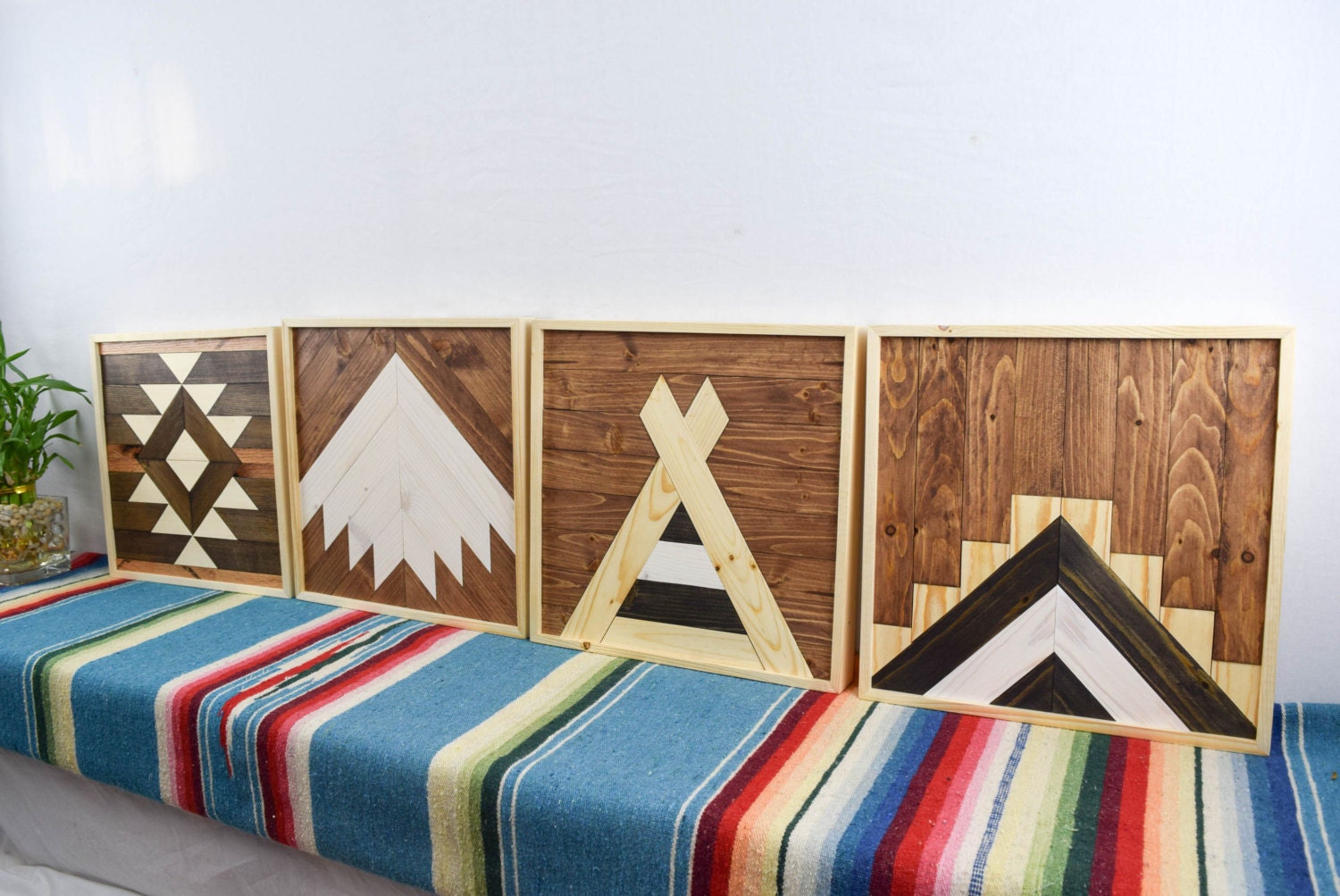 Wood Wall Art Extended Southwest Wood by RoamingRootsWoodwork