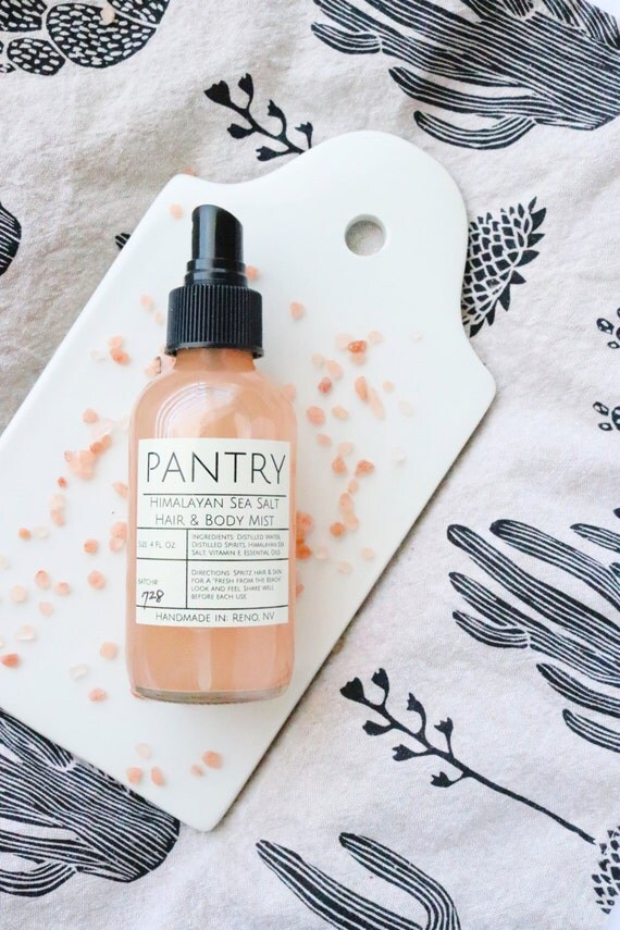 Himalayan Sea Salt Hair & Body Mist Beach Spray Sea Salt