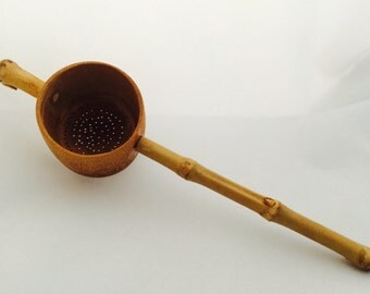 Hand crafted Bamboo Tea Strainer