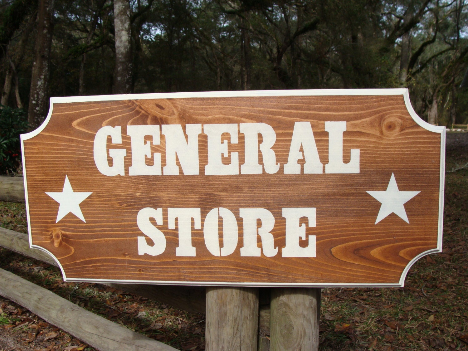  old  fashioned General  Store  sign  handmade wood acrylic