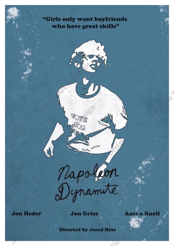 Napoleon Dynamite Tots/Boyfriend Skills Retro Quote by WizBitArt