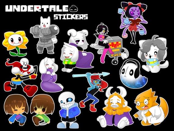 NEW Undertale Stickers by CheyDumpling on Etsy