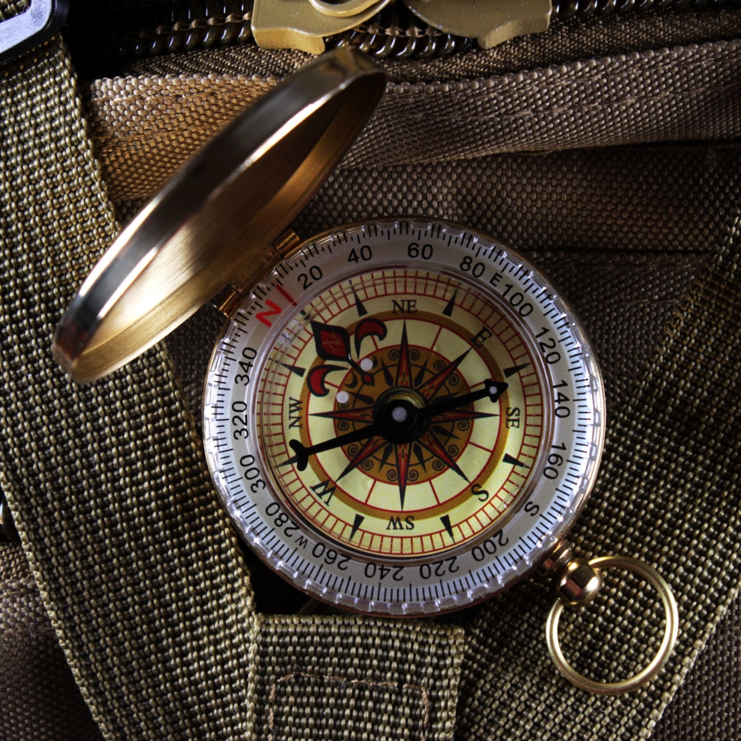 Personalized Engraved Compass Custom Working Compass