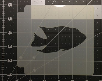 Items similar to Salmon STENCIL 10x3.4 on Etsy