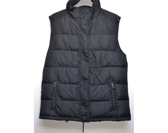 Prada Ladies Hooded Gilet Bodywarmer Jacket Padded Quilted Designer Size Sz S Small UK 12 / Eu 40 / Ger 38 / Us 8