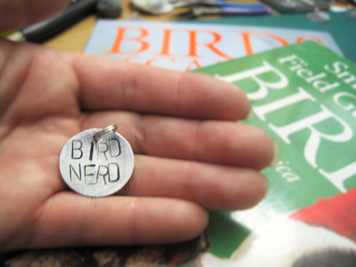 Bird Nerd Gift Bird Lover Charm Bird Watcher Gift Hand
