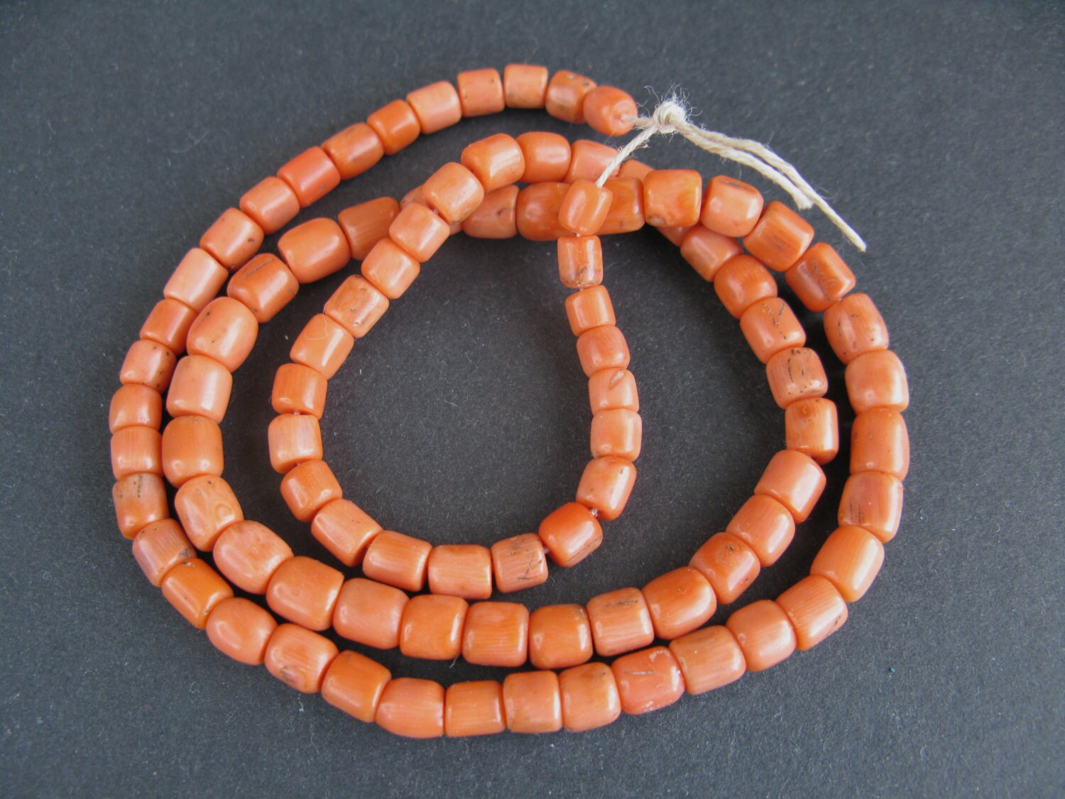 Antique Natural Coral beads Coral Jewelry Mediterranean