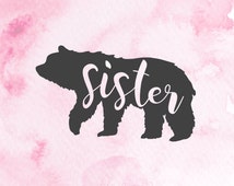 Download Unique sibling silhouette related items | Etsy