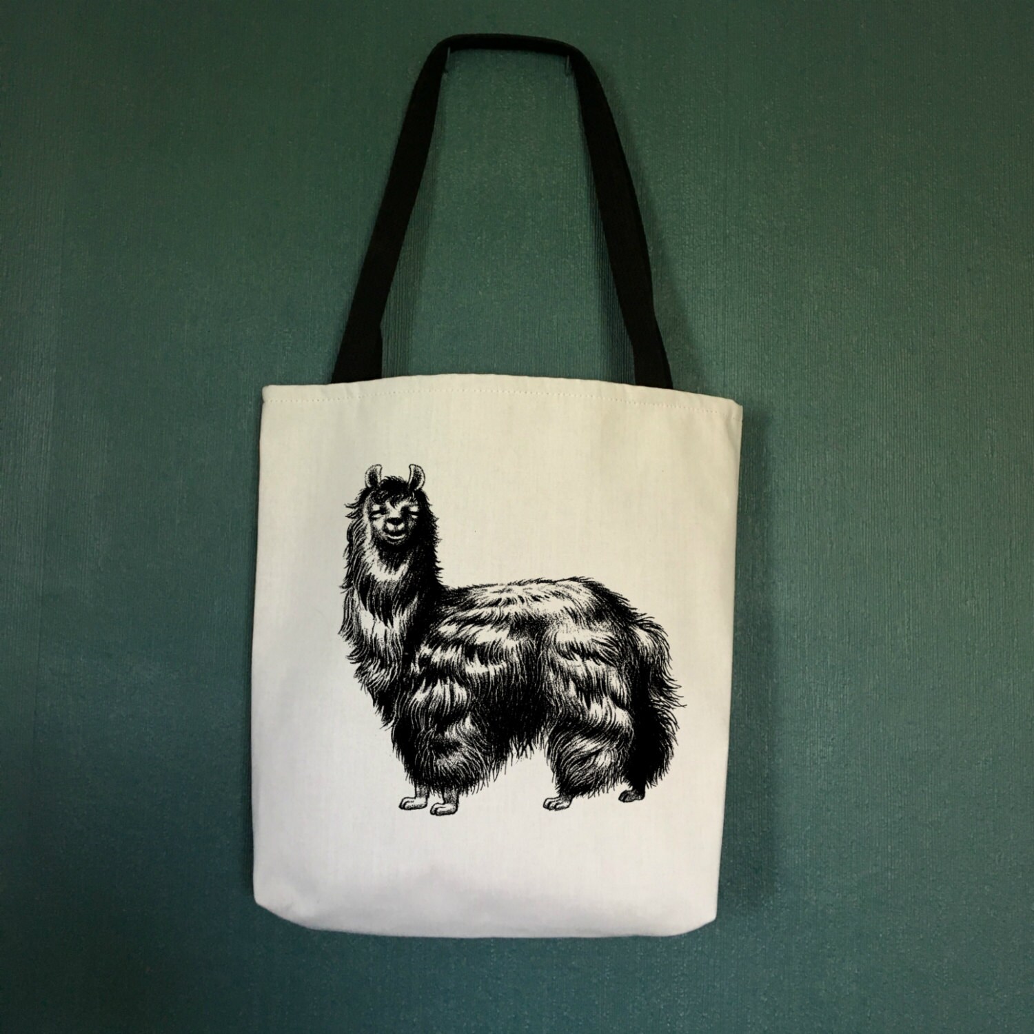 Unique Tote Bag with Llama Gifts for Llama Lovers Kids Tote