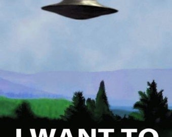 I Want to Believe X-Files Poster iwanttobelieveposter01