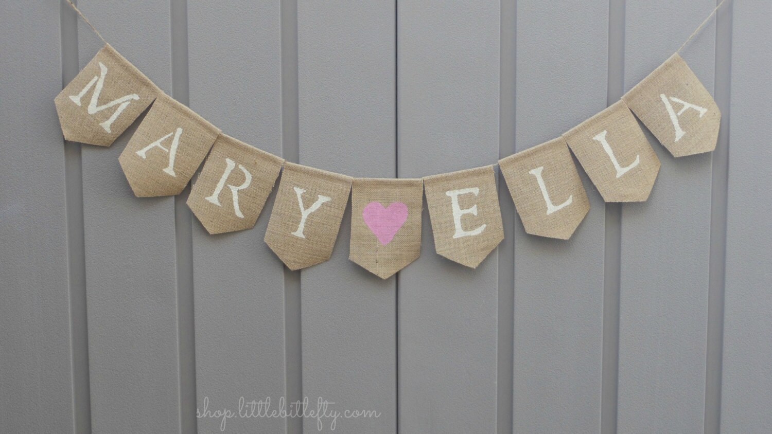 Custom Baby Name Banner Personalized Nursery Decor Baby