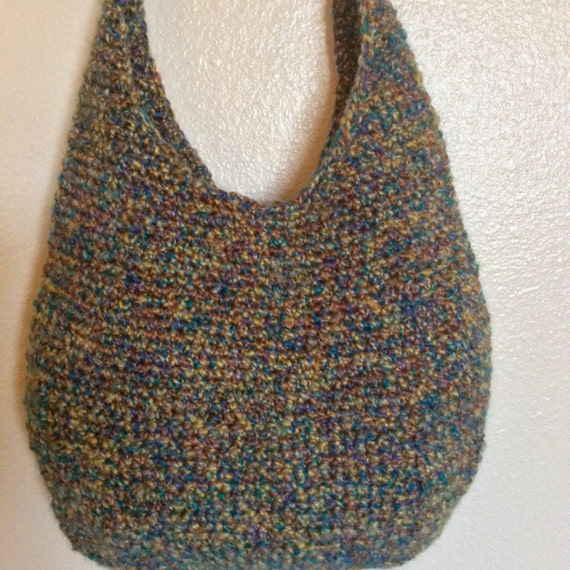 Crochet Hobo Purse Handbag by Boutique528 on Etsy