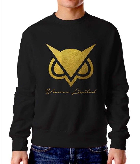 vanoss limited edition gold owl sweater aq by allmaylove on etsy vanoss limited edition gold owl sweater aq by allmaylove on etsy