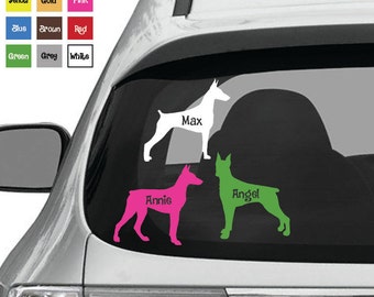 Doberman Pinscher Decal