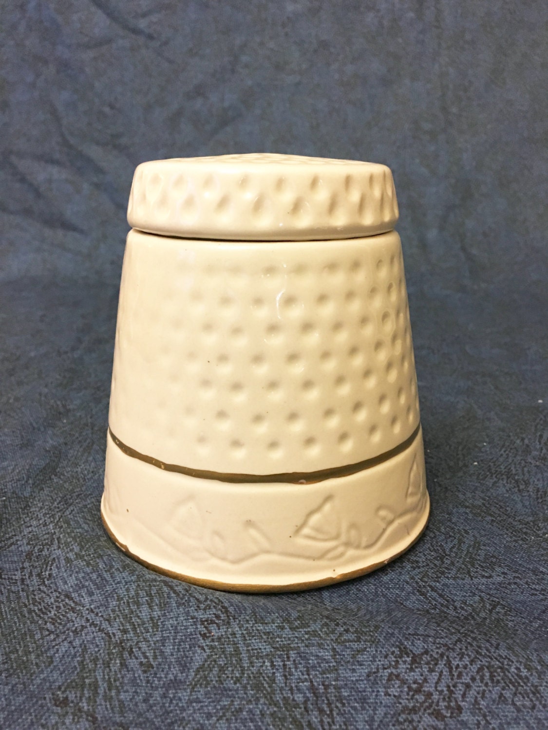 Vintage House of ster Ceramic Thimble by AmericasMainStreet