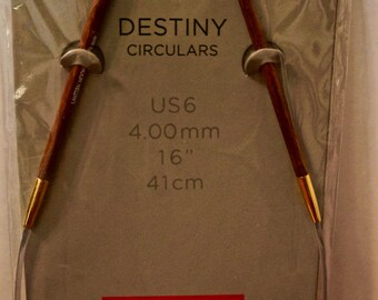 Lantern Moon Destiny circulars US 6/16" Rosewood