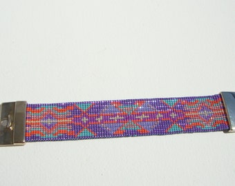 Bracelet cuff, chic boho, ethnic