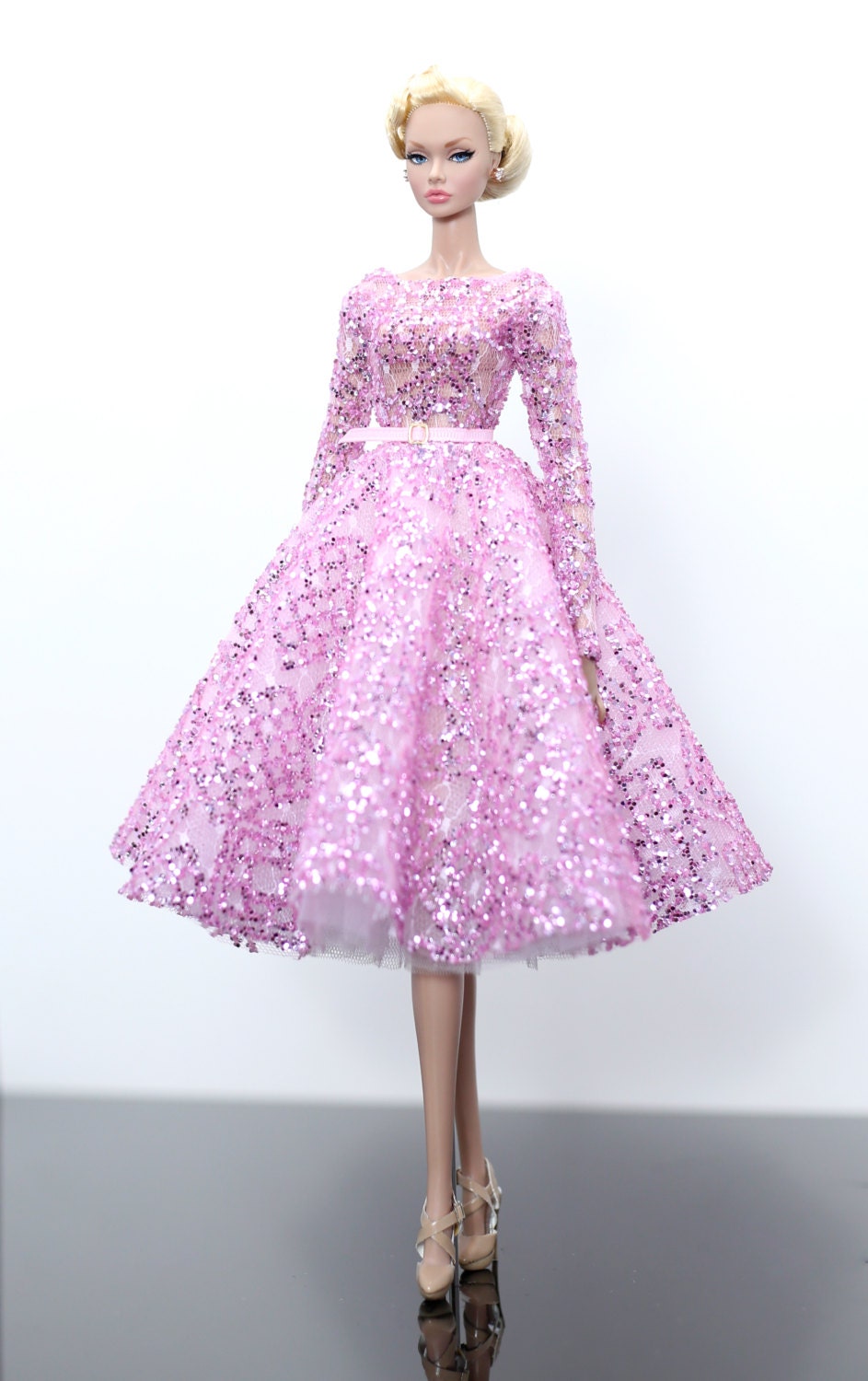 barbie gown frock