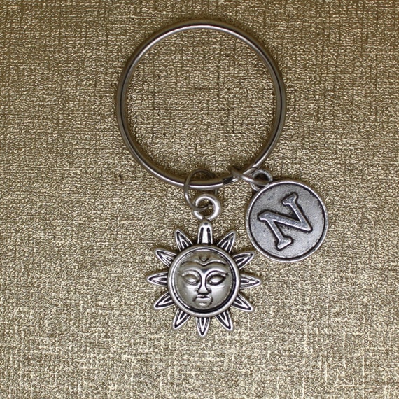SUN keychain Sunshine keychain daystar keychain sunlight