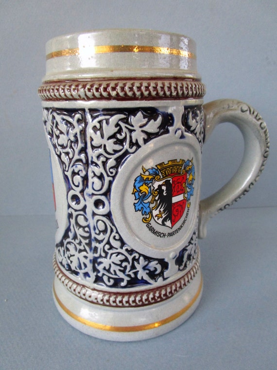 Vintage Original King German Beer Stein by MissGraciesPlace