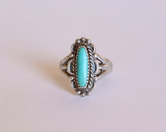 Silver Turquoise Ring