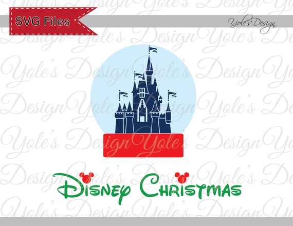 Download Disney Castle Globe SVG Disney Christmas Inspired by ...