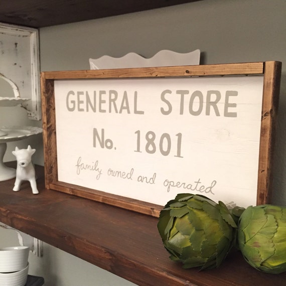 General Store sign