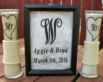 Unity Sand Ceremony Shadow Box, Barnwood Cottage Chic Wedding,Sand Ceremony, Wedding Sand Ceremony, Beach Ceremony, Unity Sand Ceremony.