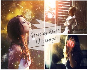 BOGOF, 40 Fairy Dust Photoshop Overlays, Floating Dust Overlay, Bokeh Overlay, Pixie Dust, Sparkle Overlays