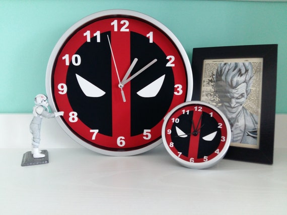 deadpool head alarm clock