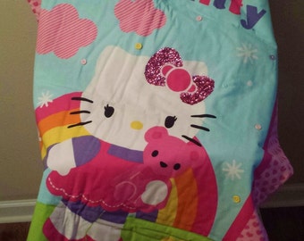 Hello kitty blanket | Etsy