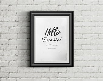 Once Upon a Time - Hello Dearie - Rumplestiltskin poster