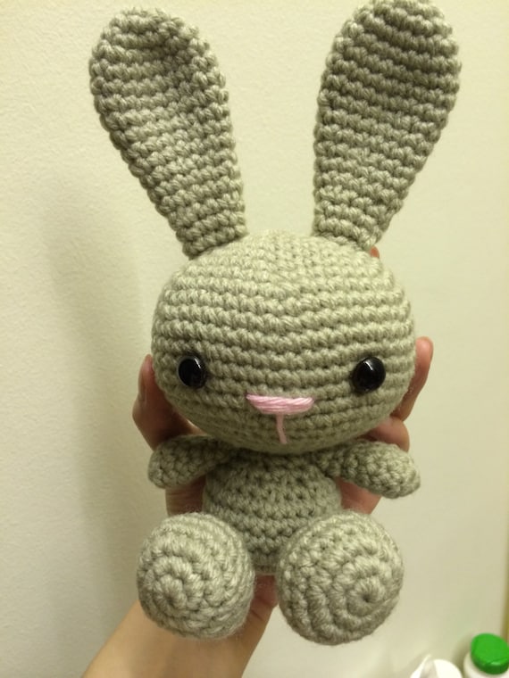 Crochet Bunny Rabbit PATTERN Amigurumi beginner cute