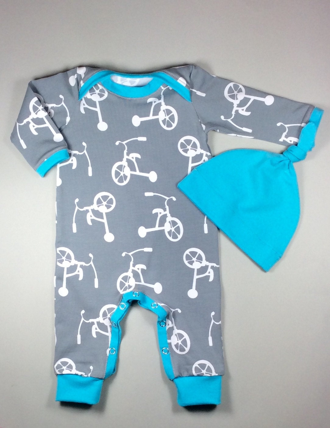 Baby jumpsuit Baby boy hospital outfit organic by vagabondzone