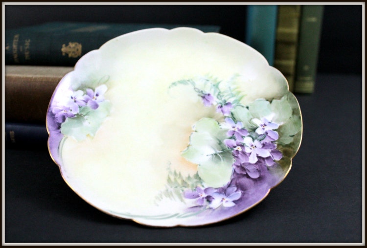 Haviland France Limoge Plate c. 18941931 by