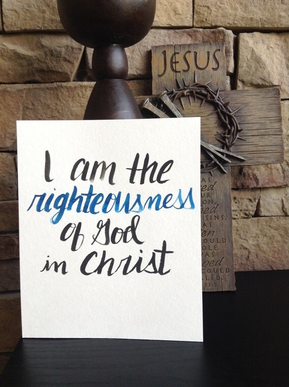 Righteousness in new testament picture