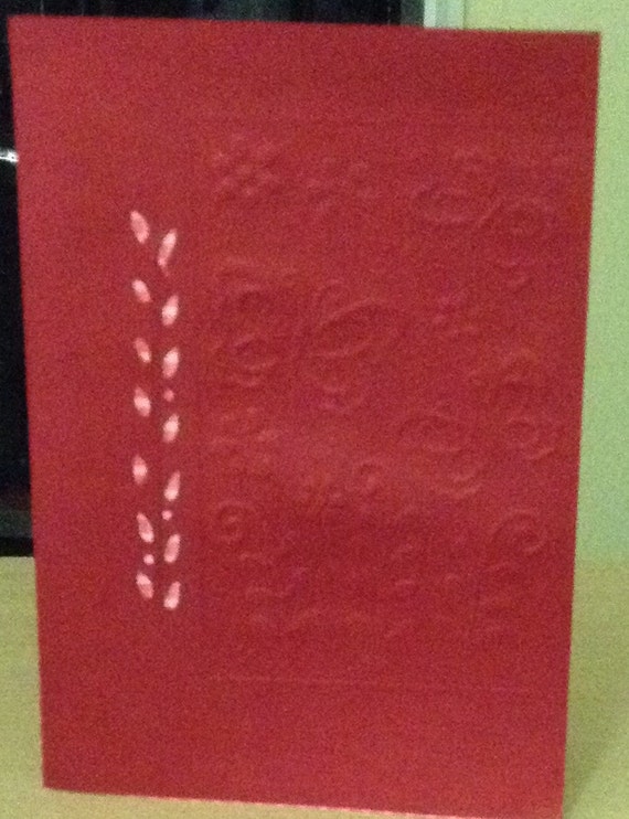 Handmade Spring Card Blank Blank card for all by mindyourpeasandqs