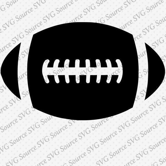 Download Svg Simple Football SVG File DXF Cut File for Cricut and