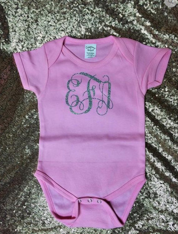 Monogram Onesie