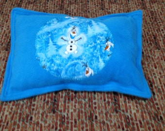 frozen travel pillow