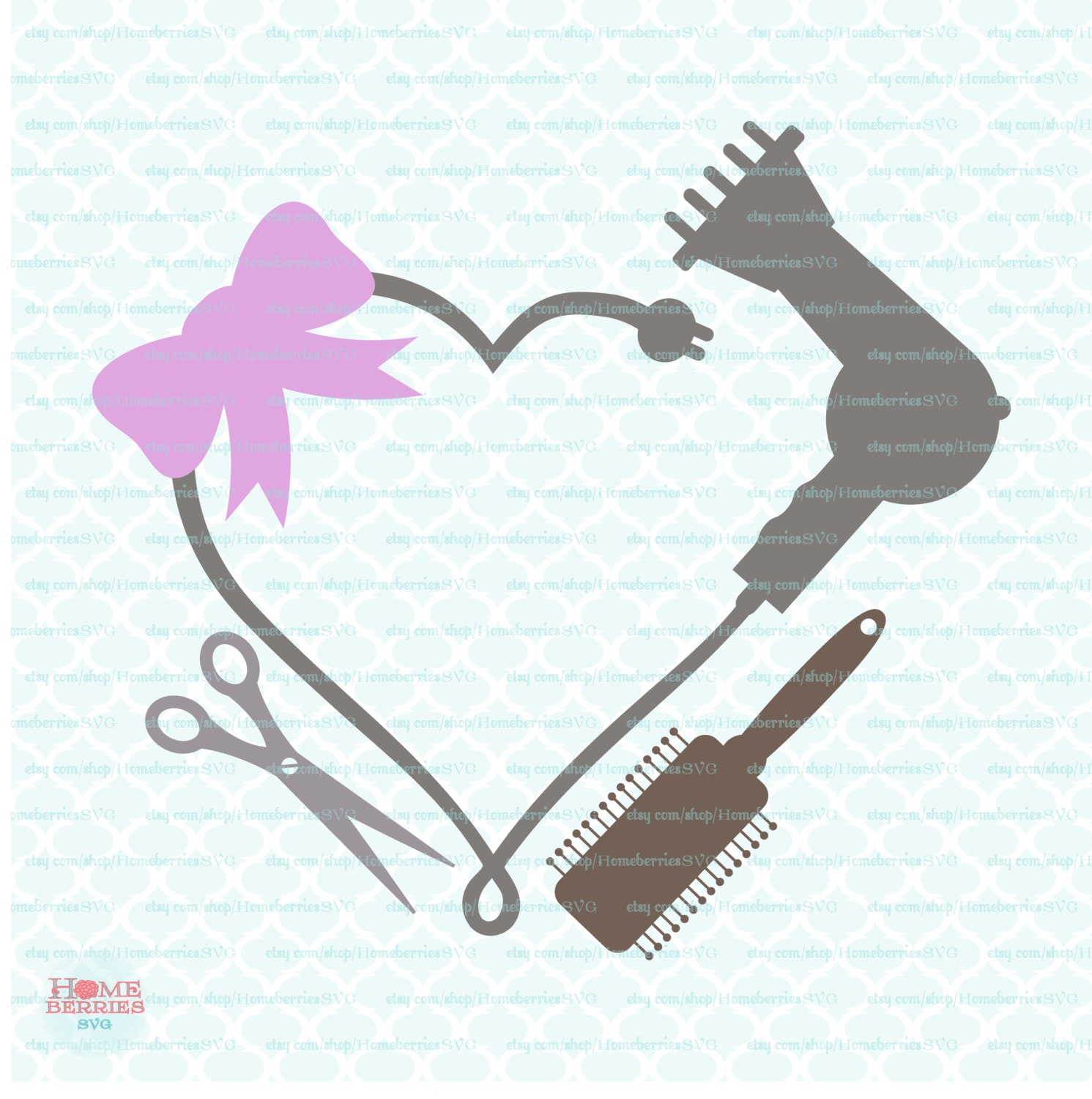 Download Blowdryer svg Blowdryer Monogram Frame svg Hairdresser svg